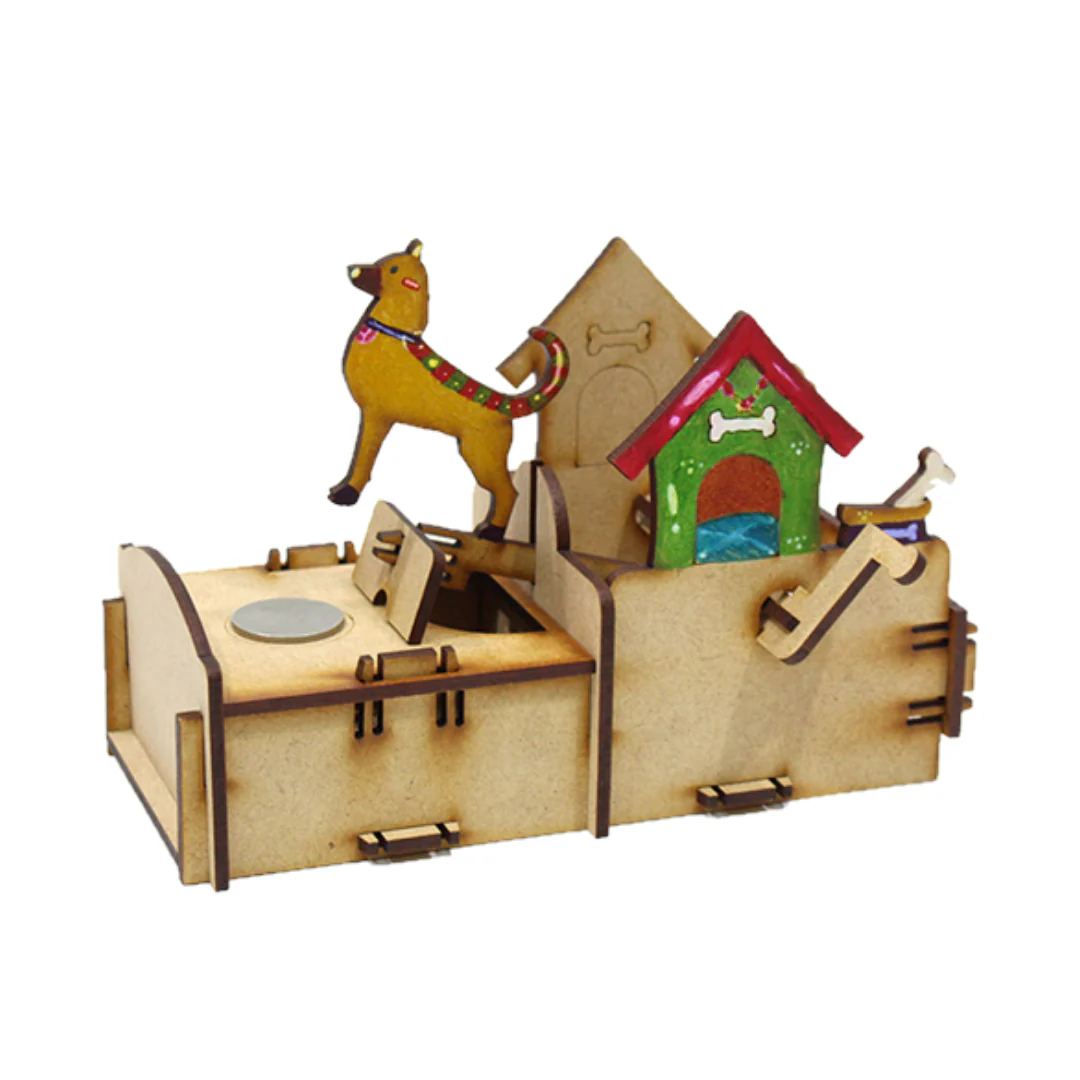 [Kit] Automata Doggy Bank